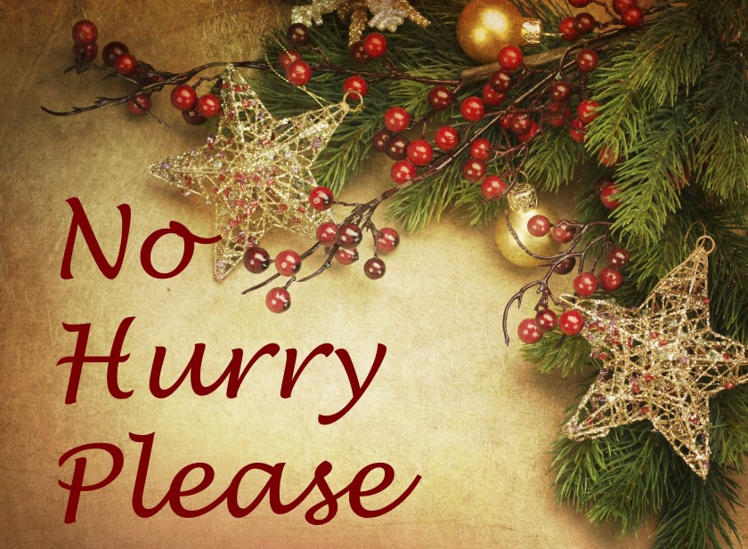 Nohurryplease